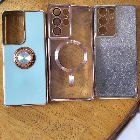 Samsung Galaxy s21 ultra cell phone case bundle - Picture 3 of 3